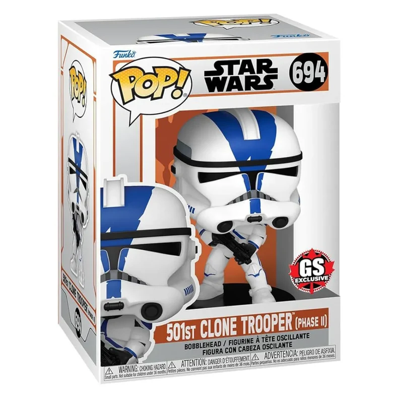 Star Wars - POP! Vinyl Figur 501st Clone Trooper Exclusive 9 cm