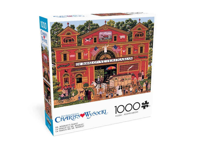 Dr. Bonkley's Family, Charles Wysocki (1000pcs)
