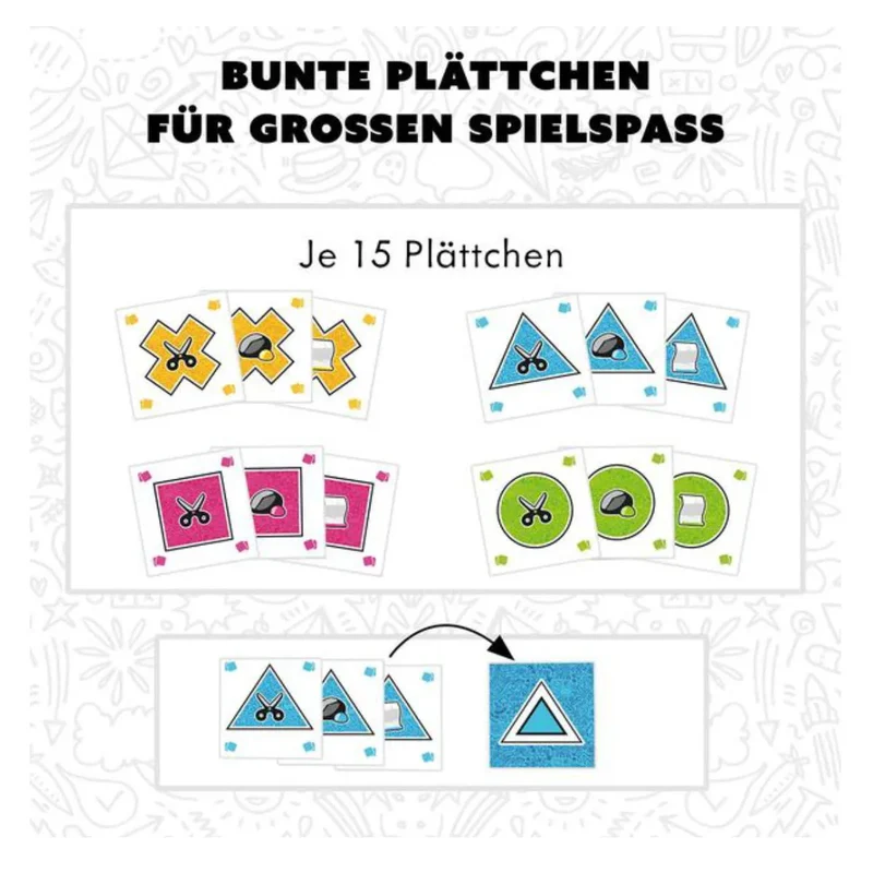 Kosmos - Linx Schere - Stein und TicTacToe - Taktikspiel
