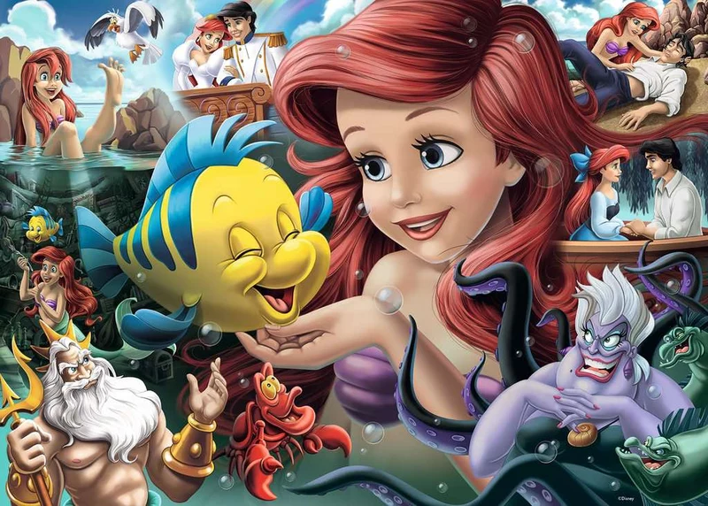 DMG Ravensburger Disney Heroine - Ariel, The Little Mermaid - Collector's Edition (DAMAGED BOX)