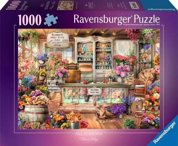 DMG Ravensburger All Seasons - Flower Shop, Lars Stewart (1000pcs) (DAMAGED BOX)