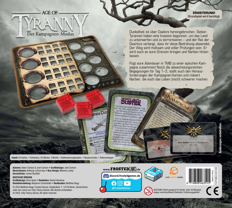 Too Many Bones: Age of Tyranny - Der Kampagnen-Modus (Erw.)