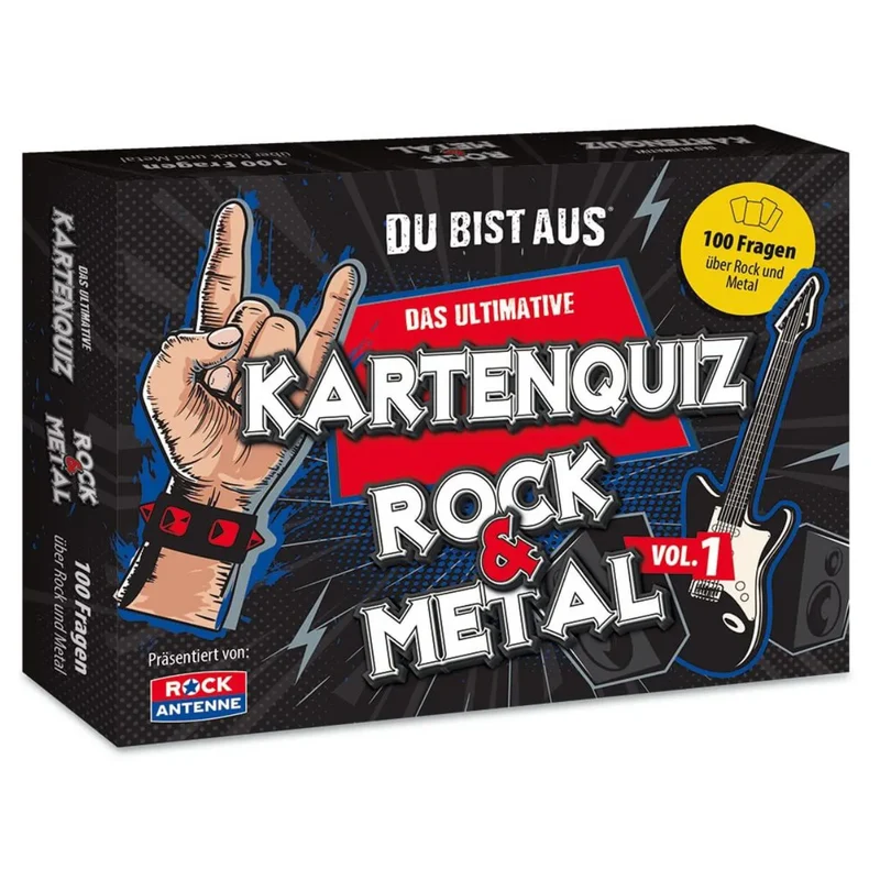 Das Kartenquiz - Du bist aus® Rock & Metal