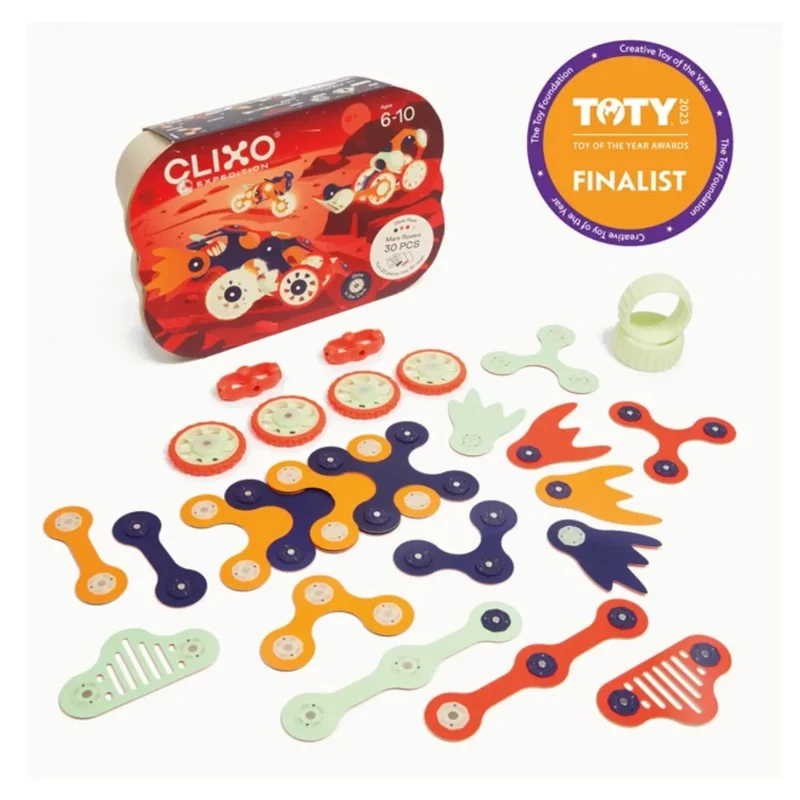 CLIXO Mars Rovers - Magnetspielzeug