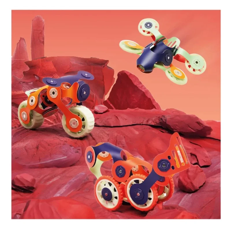CLIXO Mars Rovers - Magnetspielzeug