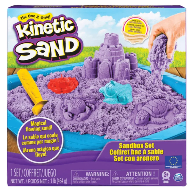Spinmaster - Kinetic Sand Box Set 454 g inklusive Zubehör