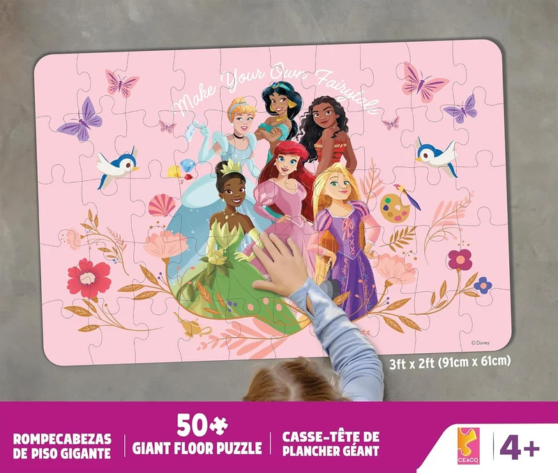 Floor Puzzle - Disney Princess (50pcs)