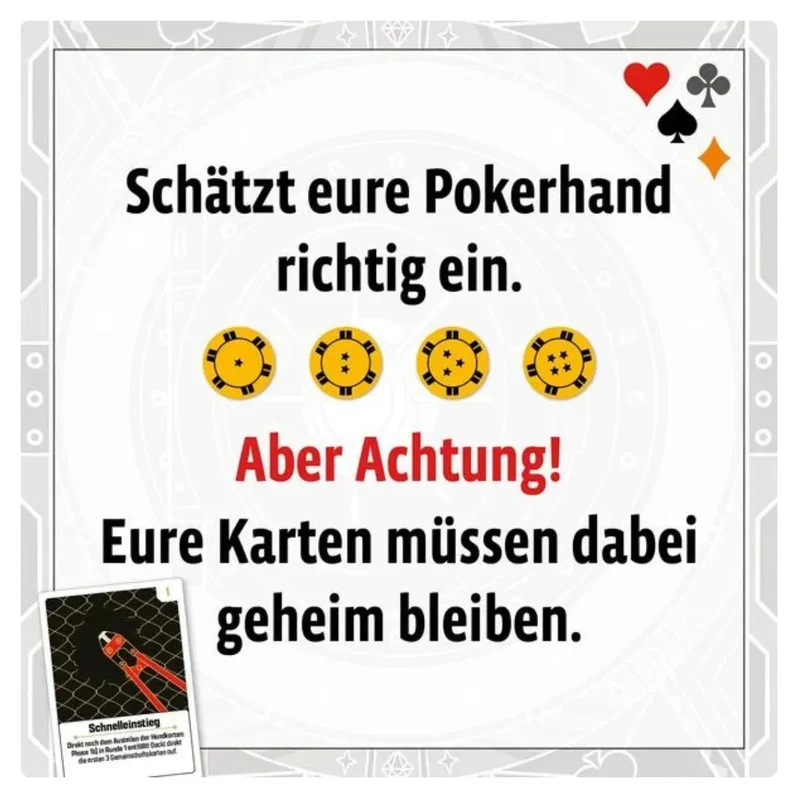 Kosmos - The Gang - das kooperative Pokerspiel