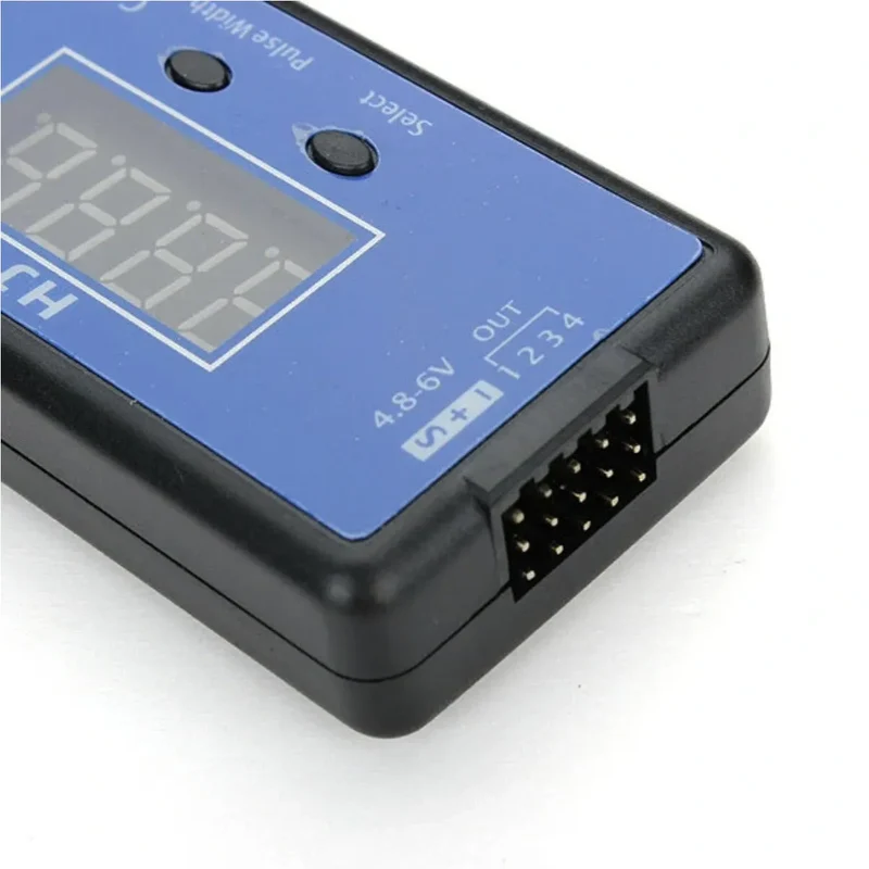 Purecrea - Digital Servotester ESC 4 - Kanal