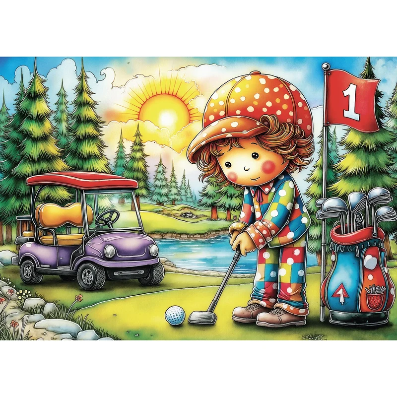 Tiny Tee Time - Collection NovIA (1000pcs)