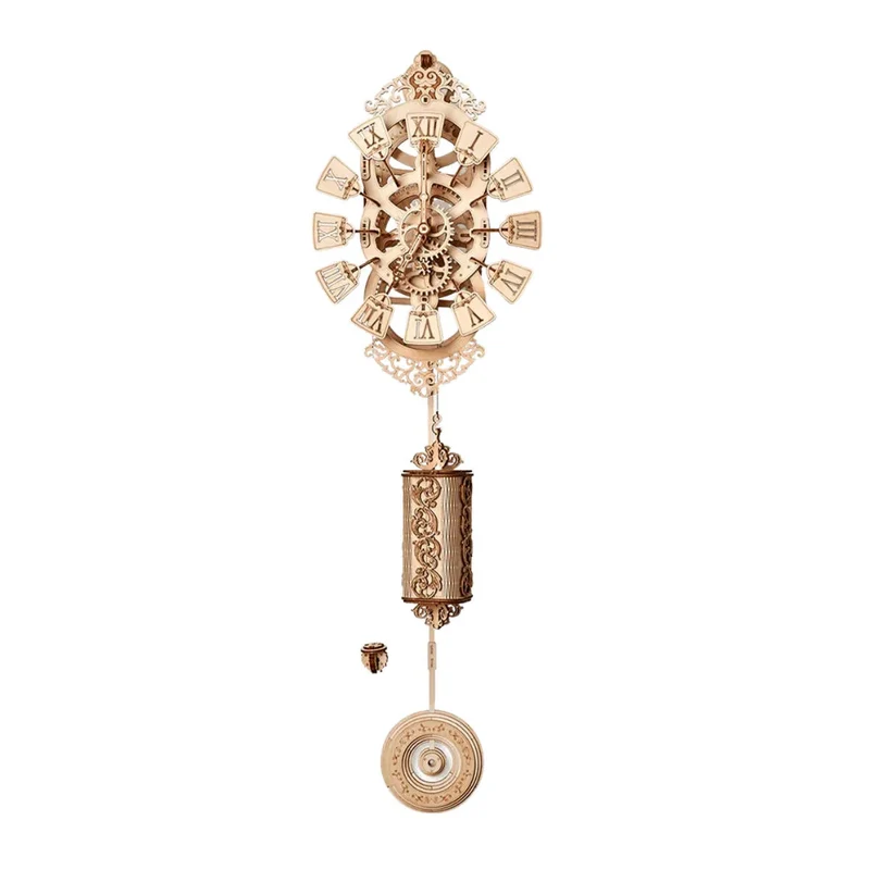 Wood Trick - Pendulum Uhr - Wanduhr – 3D Holzbausatz