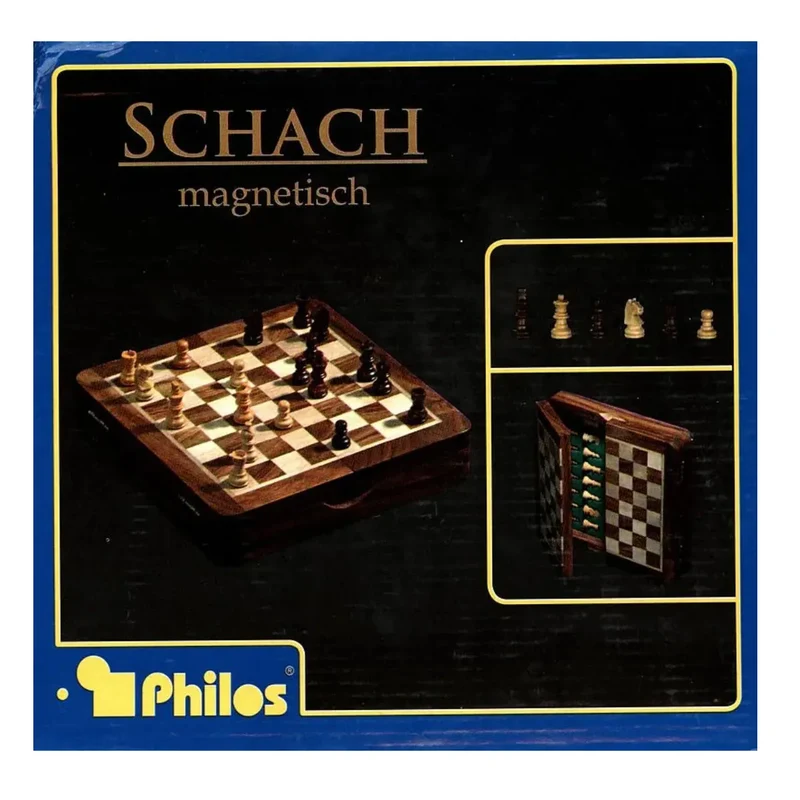 Philos 2732 - Schachkassette magnetisch 19x19 cm