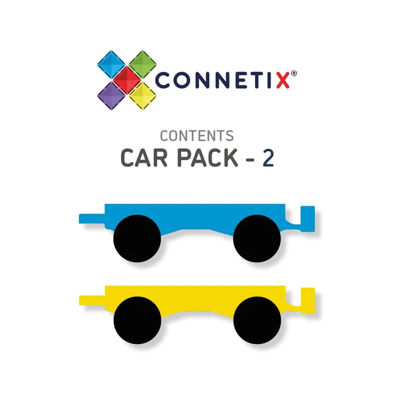 Magnetbausteine – Rainbow Car Pack 2 Teile