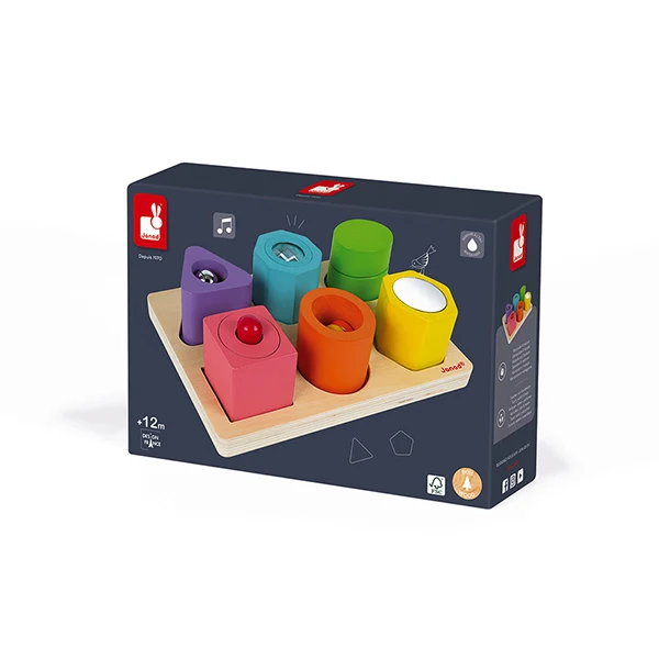 Janod Sortierspiel Formen und Bausteine