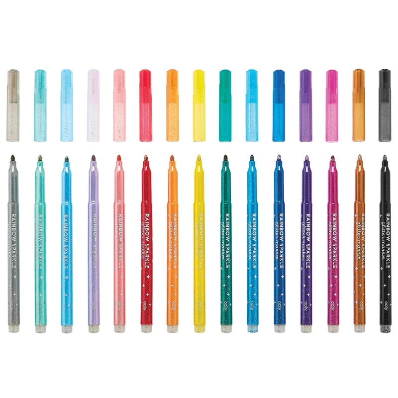Glitzernde Filzstifte – Rainbow Sparkle