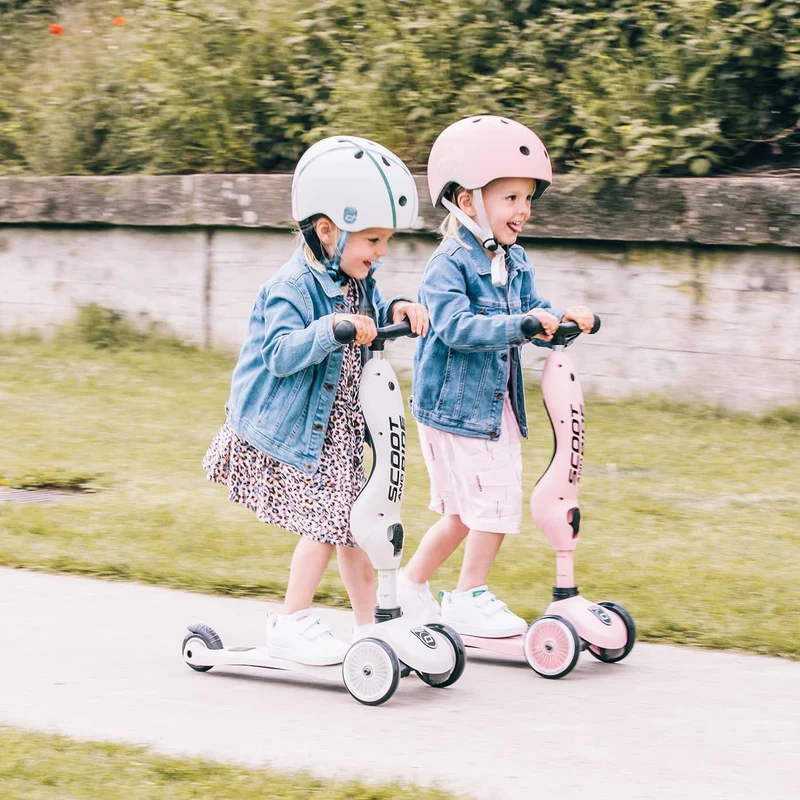 Roller und Fahrrad 2in1 Highwaykick 1-5 Jahre - Rose