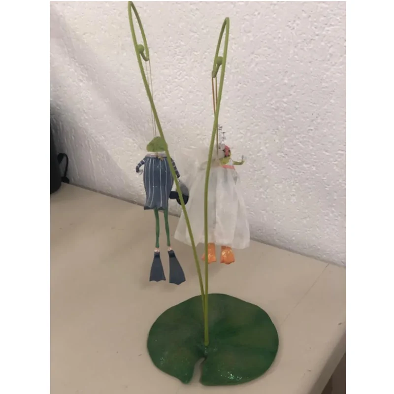 Krinkles - Frosch - Hochzeitspaar inkl. Ständer