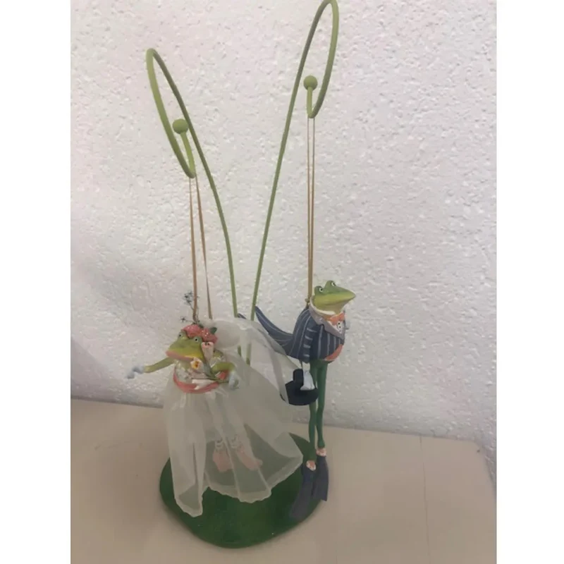 Krinkles - Frosch - Hochzeitspaar inkl. Ständer