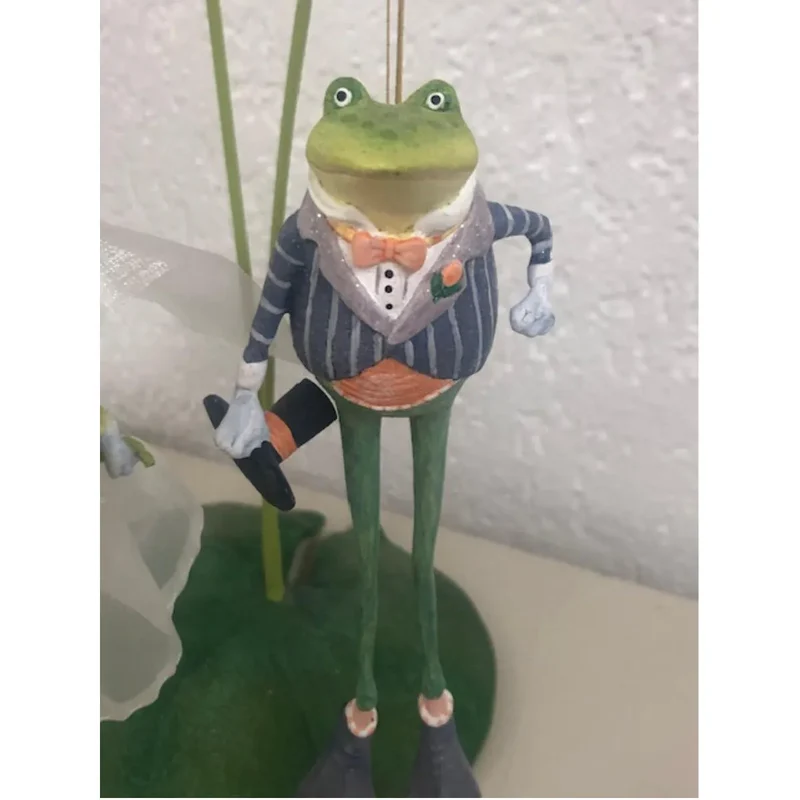 Krinkles - Frosch - Hochzeitspaar inkl. Ständer