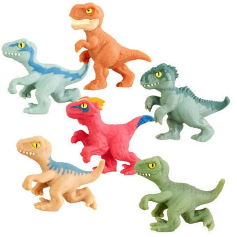 Heroes of Goo Jit Zu - Lizenziertes Jurassic World S3 Minis 6er - Pack