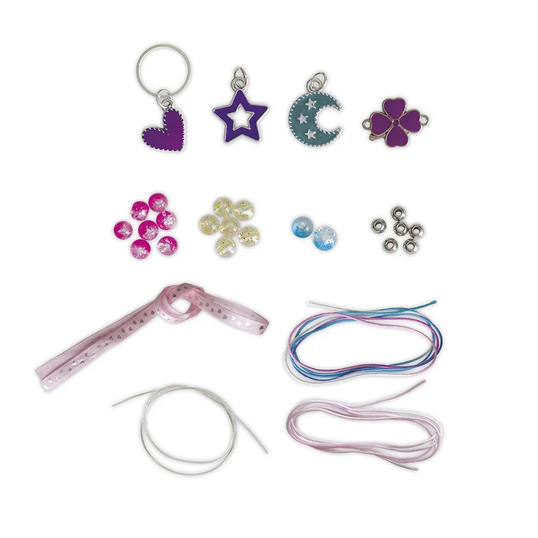 Kreatives Set zum Basteln von Schmuck – mit farbwechselnden Anhängern 6+