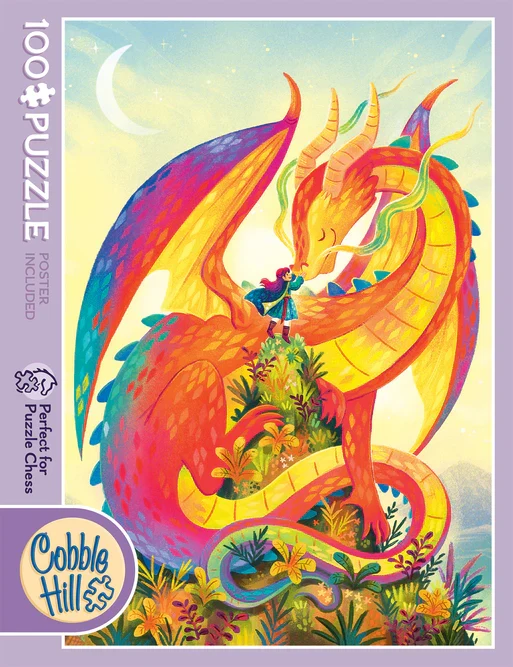 Puzzle Chess - Rainbow Dragon (100pcs)