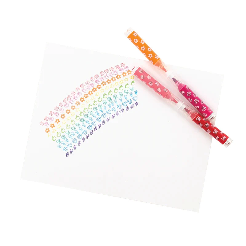 Filzstifte mit Stempeln – Stampables