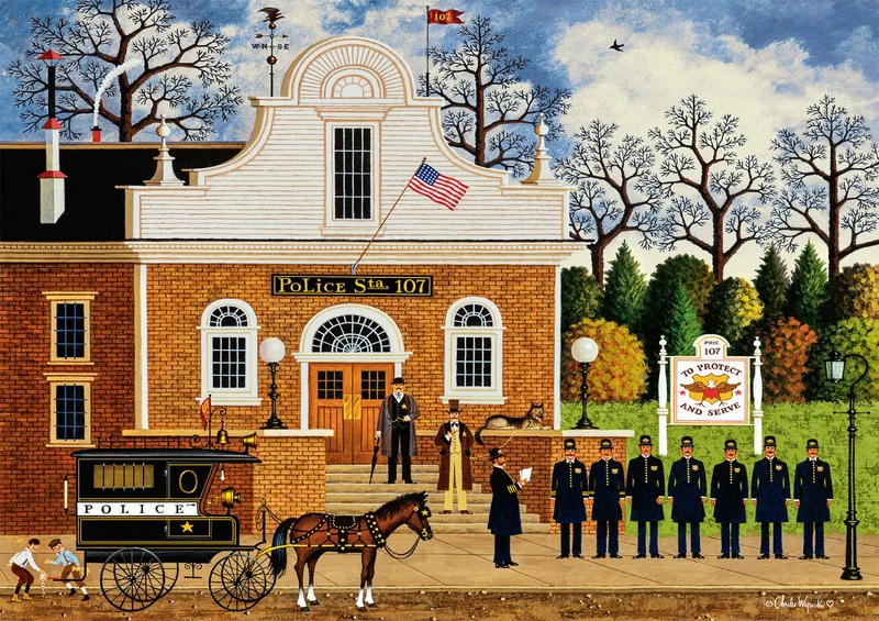 Roll Call with a Bang, Charles Wysocki (300pcs)