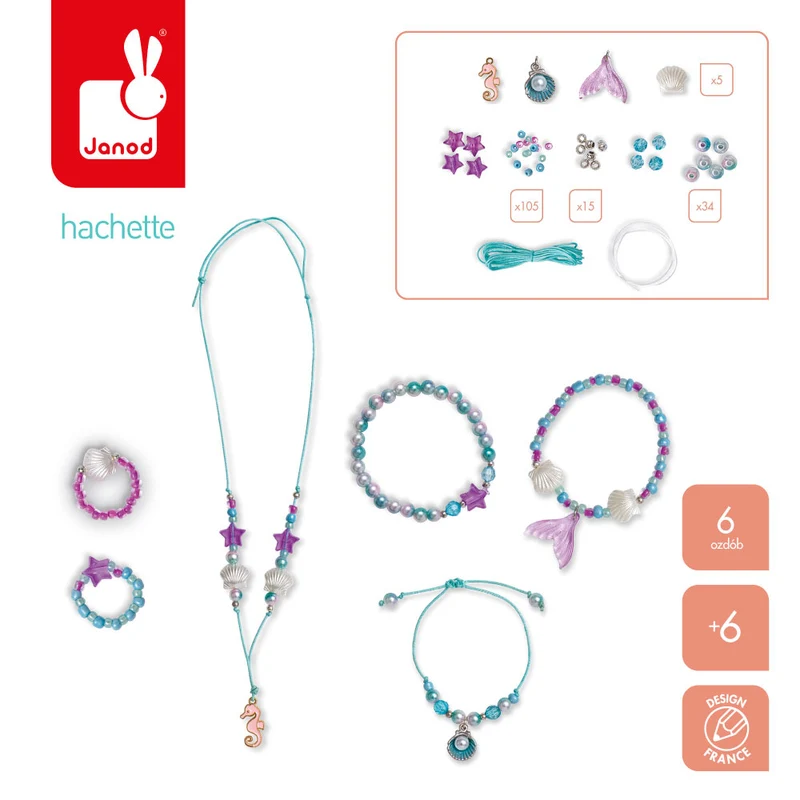 Set zum Basteln von Schmuck – Magischer Ozean 6+