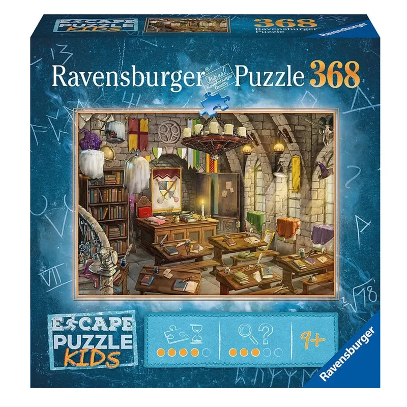 Ravensburger Puzzle - Escape Puzzle Kids in der Zauberschule - 368 Teile