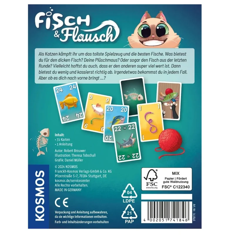 Kosmos - Fisch & Flausch - Kartenspiel