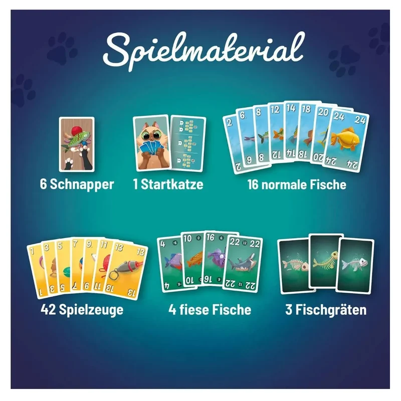 Kosmos - Fisch & Flausch - Kartenspiel