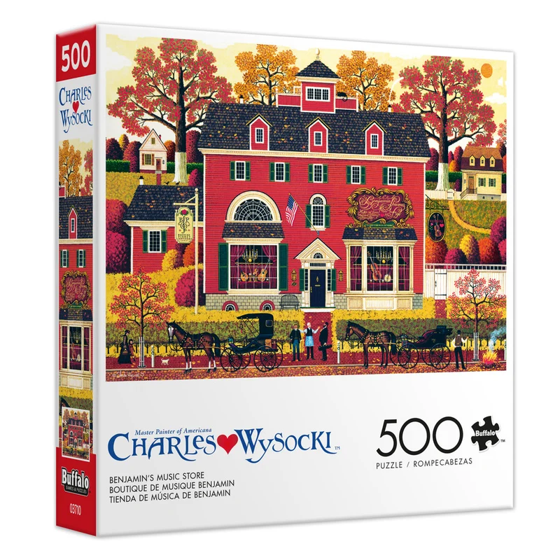 Benjamin's Music Store, Charles Wysocki (500pcs)