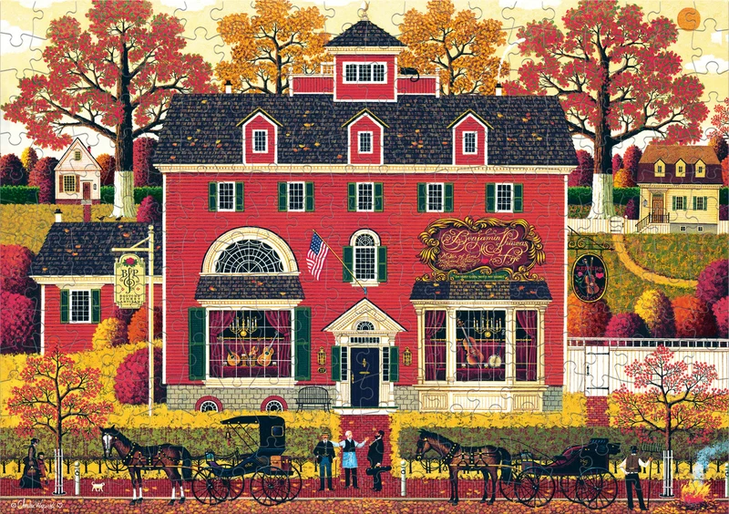 Benjamin's Music Store, Charles Wysocki (500pcs)