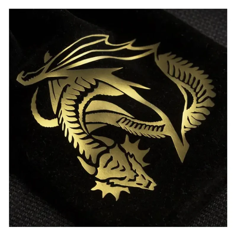 Dice Bag Golden Dragon - Würfelbeutel