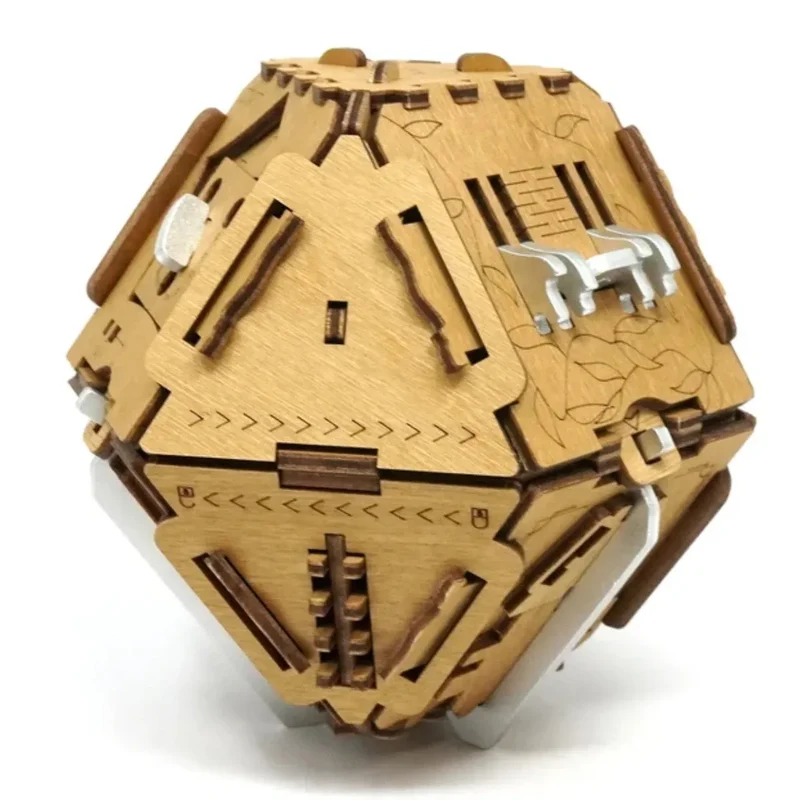 Puzzle Potato - Philosopher's Stone Escape Room Game - Puzzle Box (Metal Version)