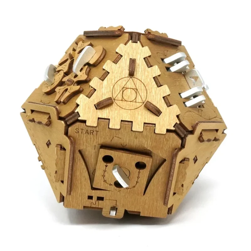 Puzzle Potato - Philosopher's Stone Escape Room Game - Puzzle Box (Metal Version)