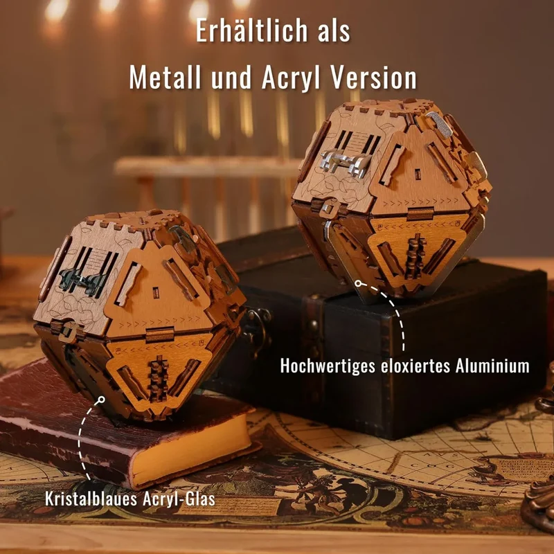 Puzzle Potato - Philosopher's Stone Escape Room Game - Puzzle Box (Metal Version)