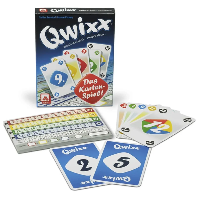 Nürnberger Spielkarten Verlag - Qwixx - das Kartenspiel