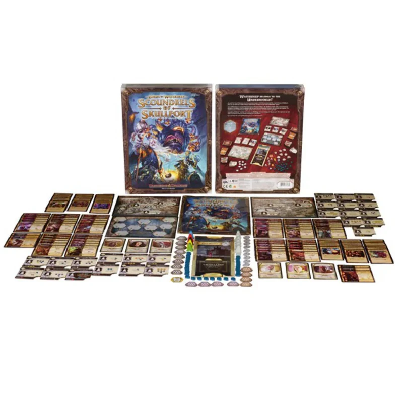 Lords of Waterdeep Scoundrels Skullport Expansion - Dungeons & Dragons - English