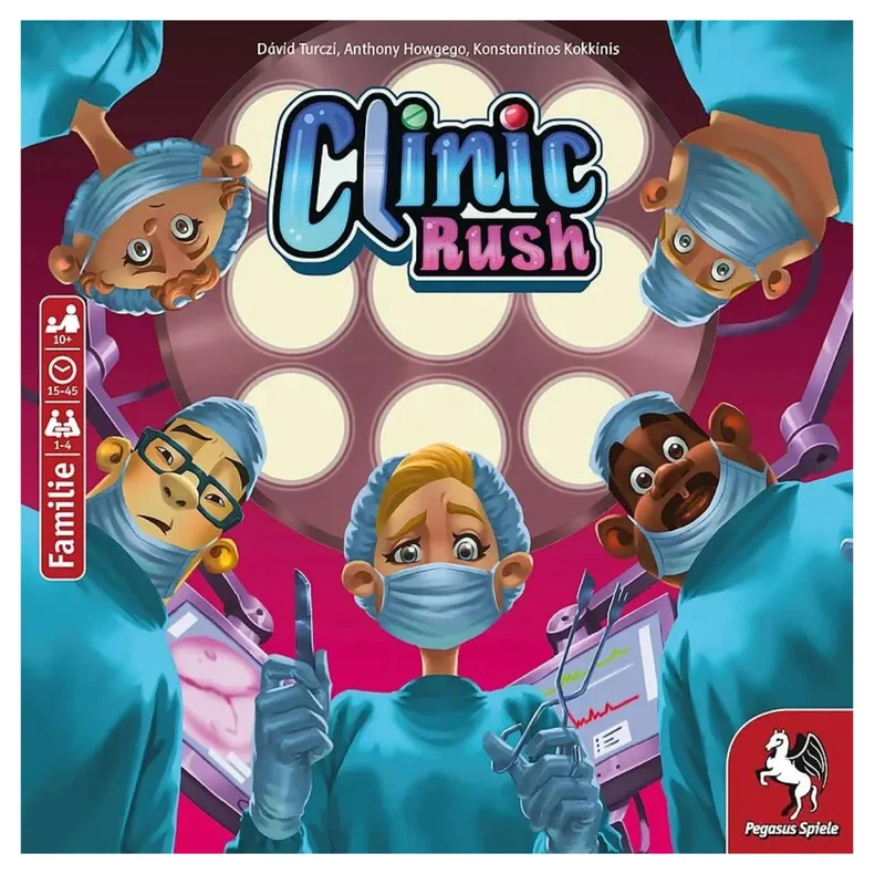 Pegasus Spiele - Clinic Rush - Brettspiel