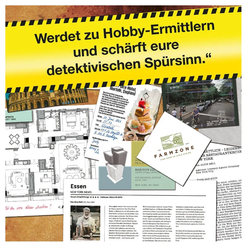 Kosmos - Murder Mystery Case File - Mord à la carte
