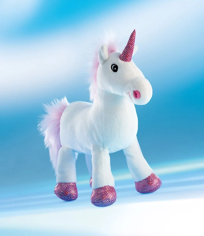 Schaffer-Plüschtier Einhorn Shiny, 18 cm