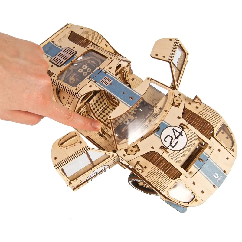 UGEARS 70267 - UGT - 24 Langstrecken - Rennwagen - 3D Holzbausätze