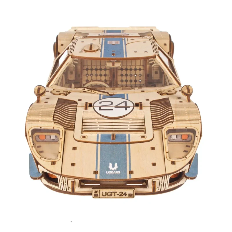 UGEARS 70267 - UGT - 24 Langstrecken - Rennwagen - 3D Holzbausätze