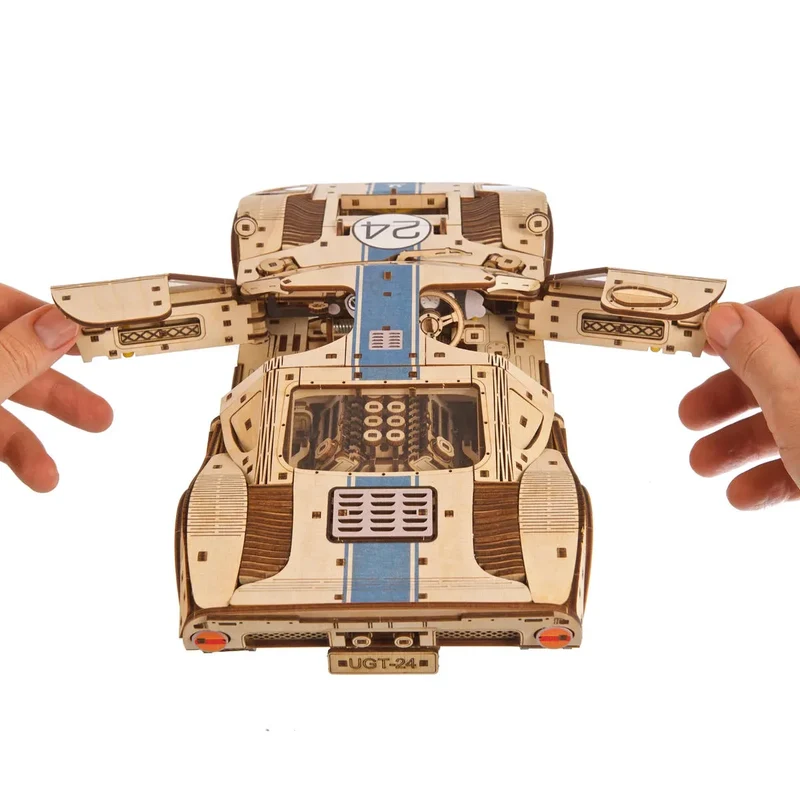 UGEARS 70267 - UGT - 24 Langstrecken - Rennwagen - 3D Holzbausätze