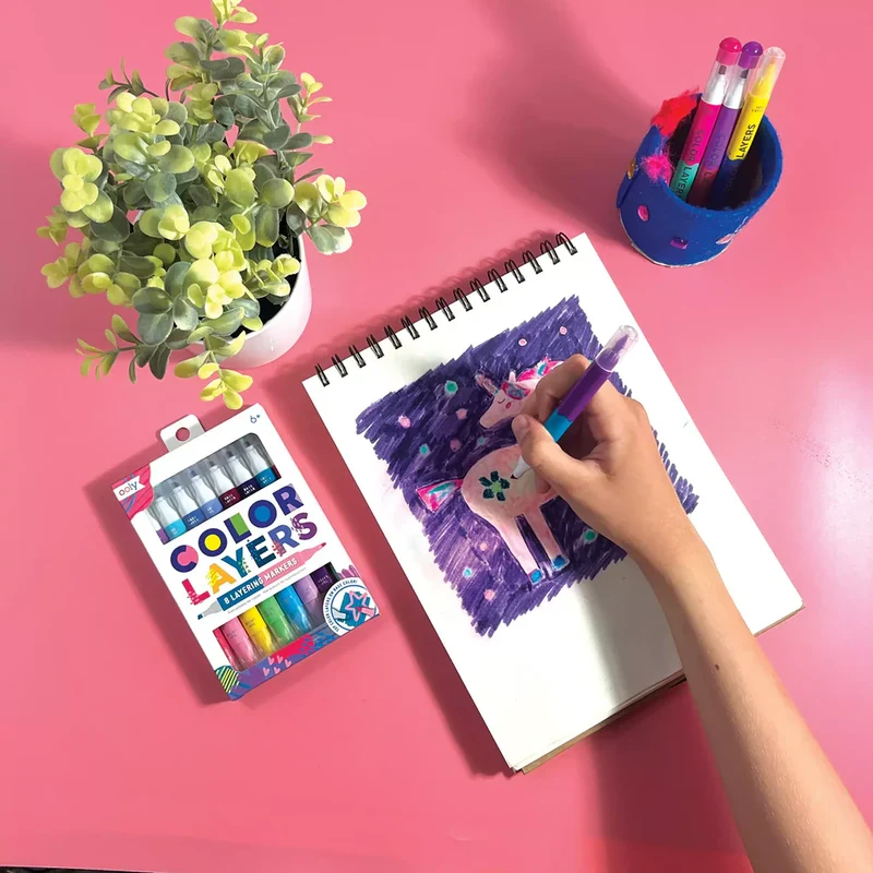Beidseitige Schicht-Filzstifte – Color Layers