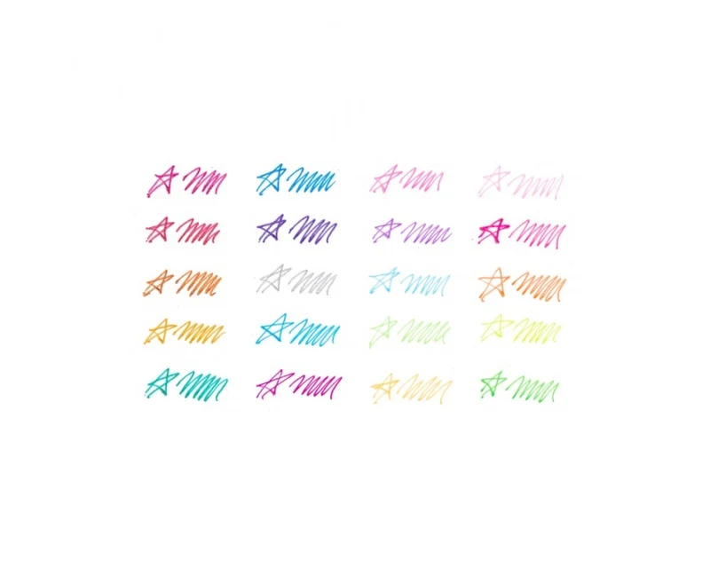 Duftende Mini-Gelstifte – glitzernd, neon & pastell