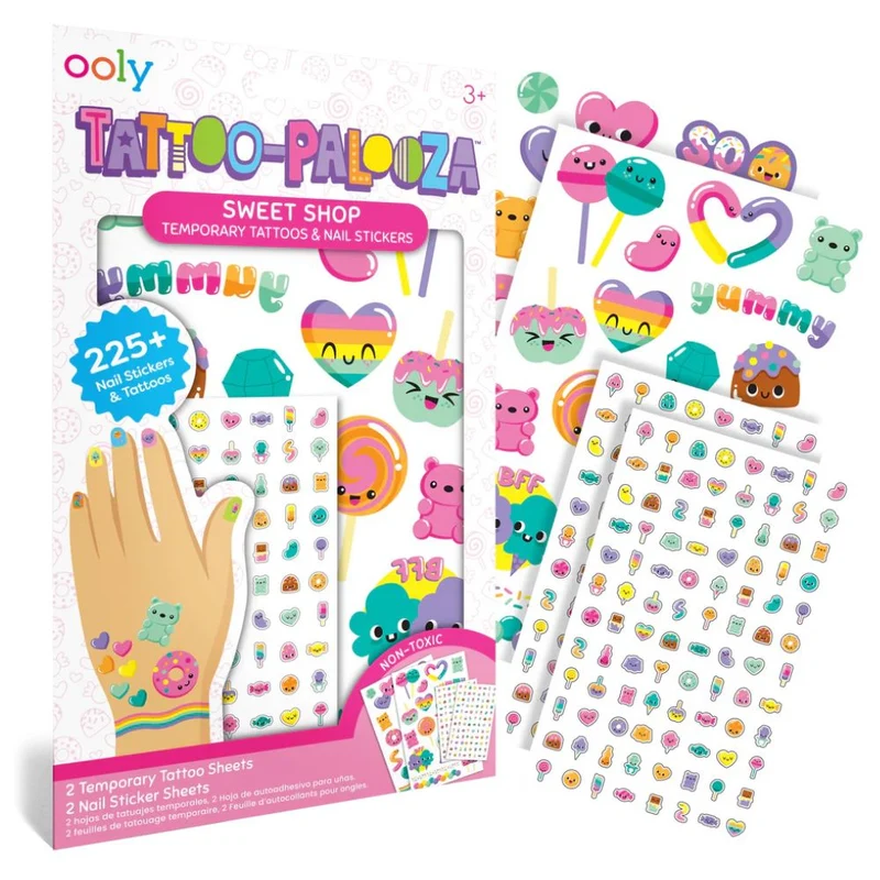 Waschbare Tattoos & Nagelsticker – Toller Laden