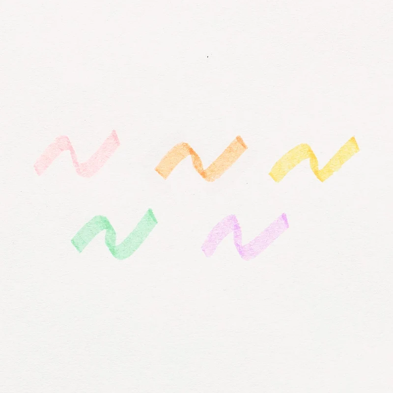 Duftende Pastellmarker / Textmarker – Le BonBon Patisserie
